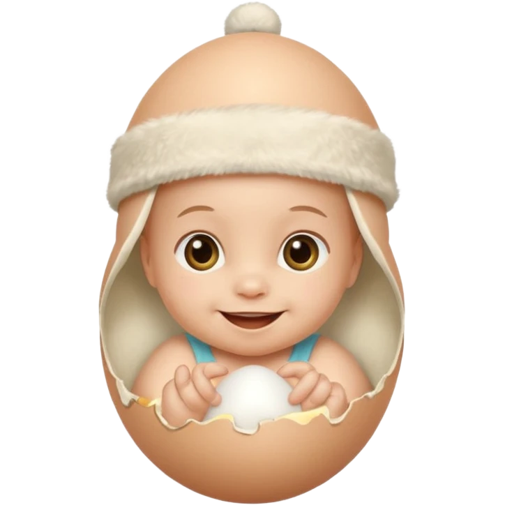 funny egg funny newborn emoji