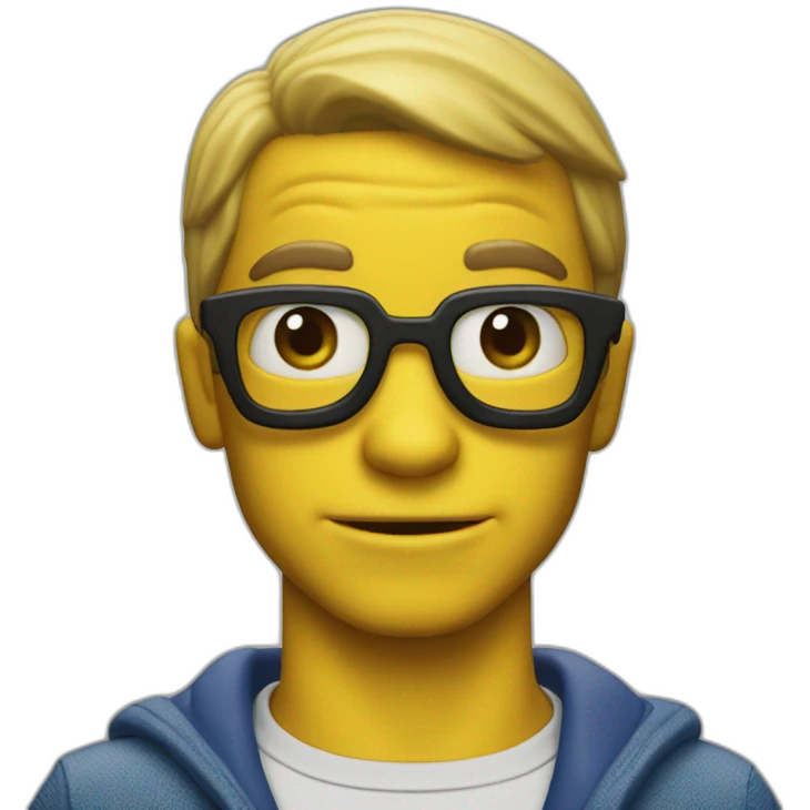 Hommer Simson Spider-Man emoji
