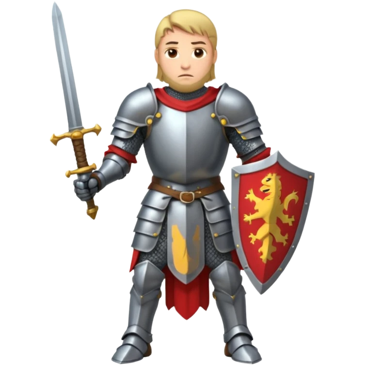 strong knight full body emoji