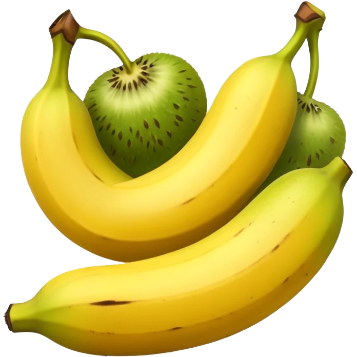 EMOJI DE BANANA, MORANGO, KIWI emoji