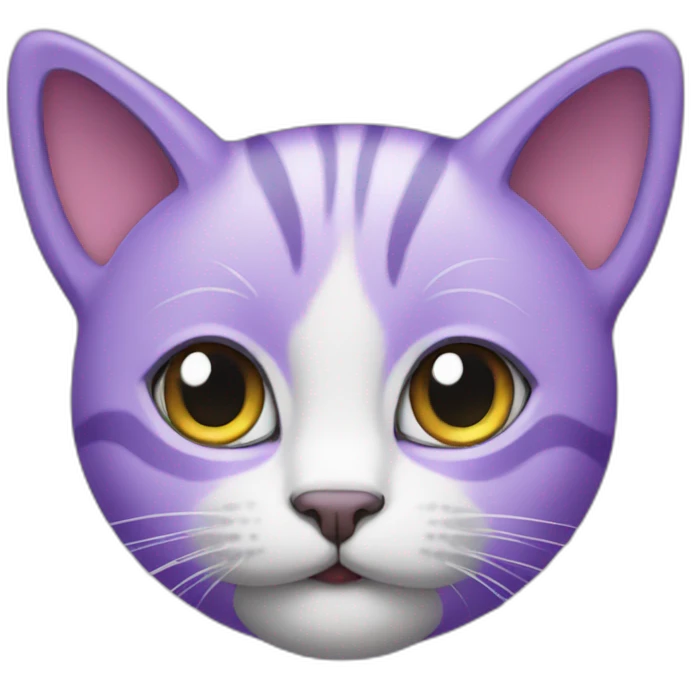 purple cat emoji
