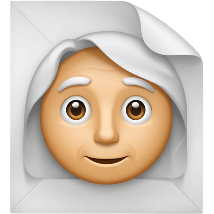 E=mc² on a sheet of paper emoji