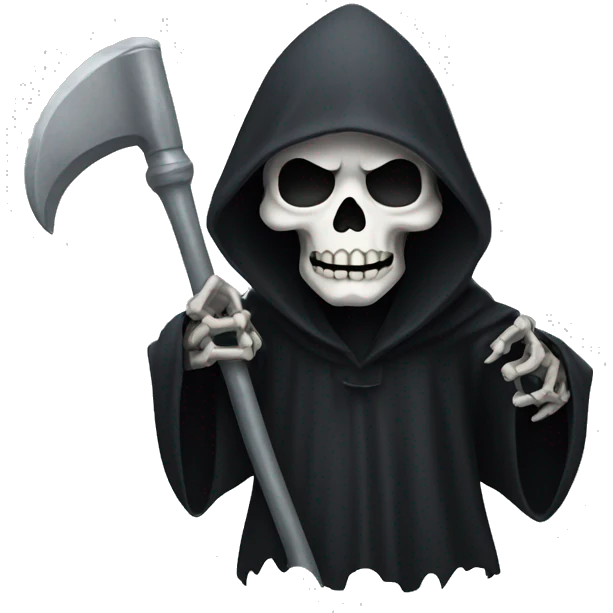 Grim reaper emoji