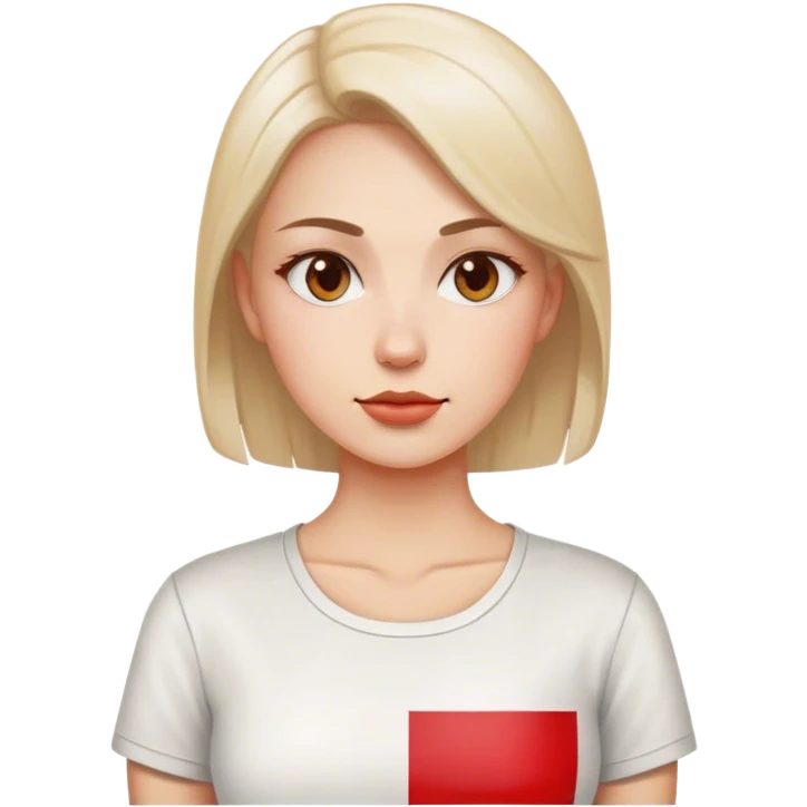 woman with polish flag emoji