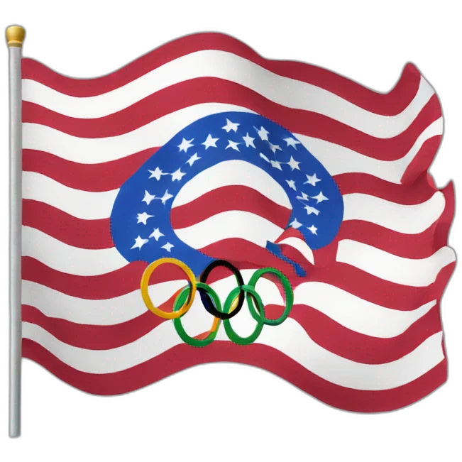 Olympic flag emoji