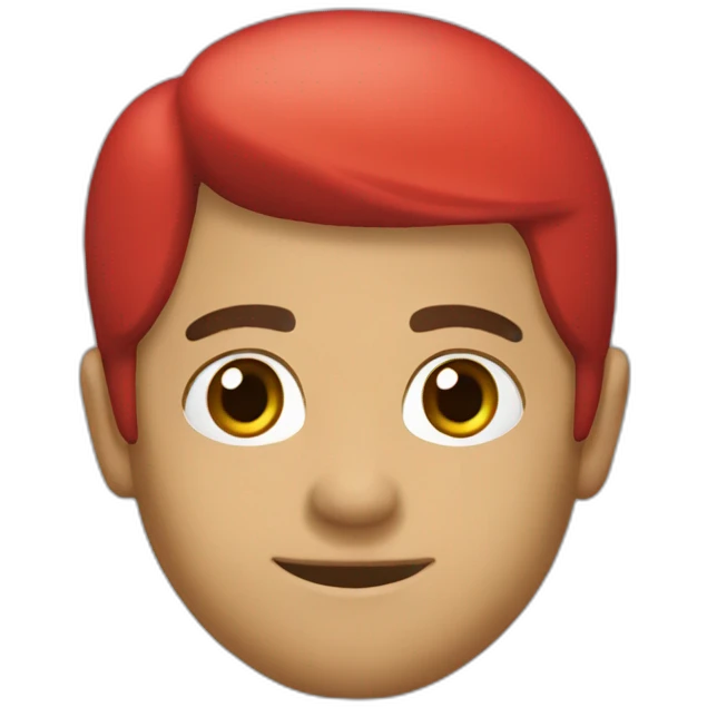 Copo vermelho emoji