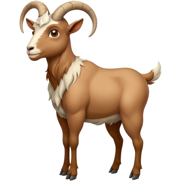 half human half goat creature full body emoji