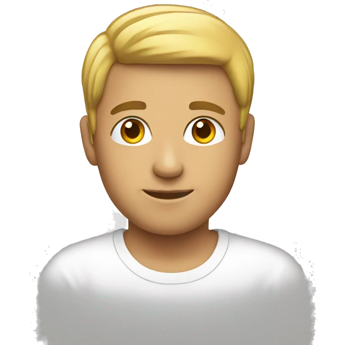 A  white t-shirt  emoji