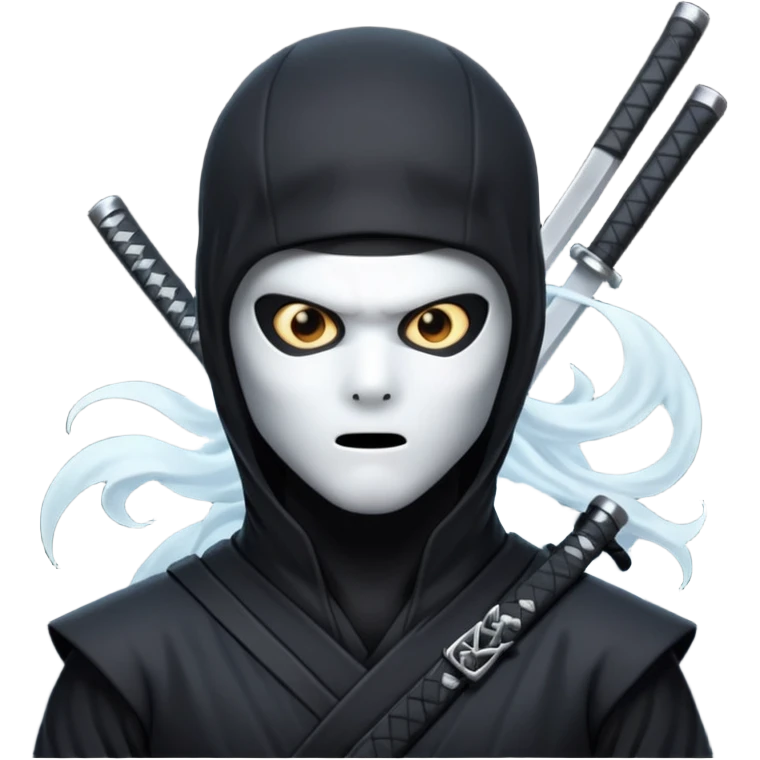 👻 + 🥷🏻 emoji