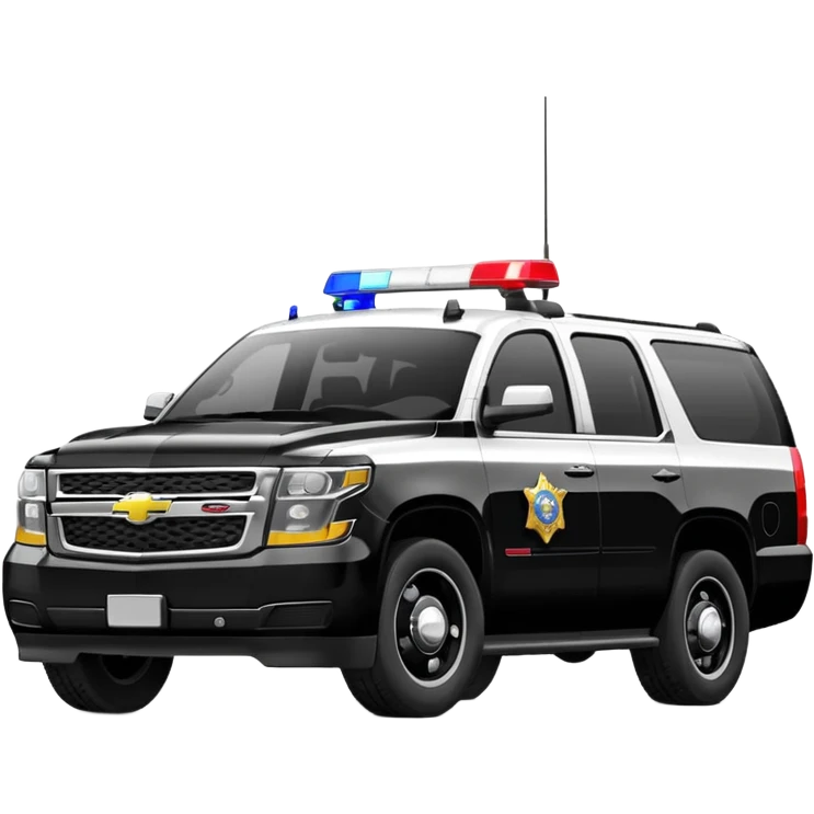 Chevrolet Suburban Police emoji
