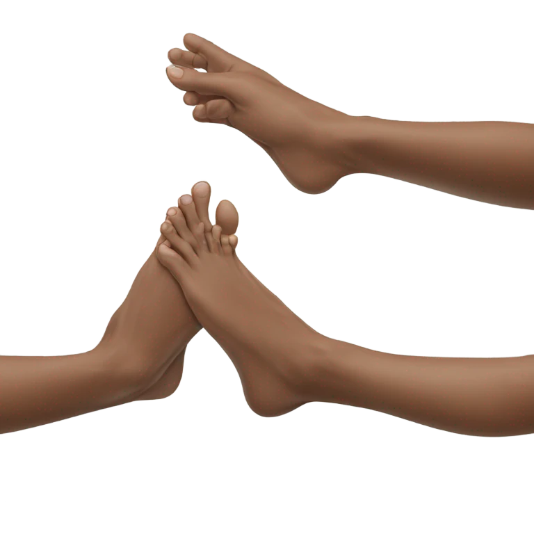 Foot rub emoji