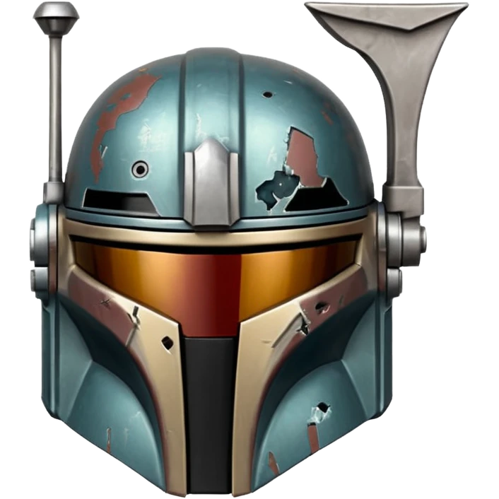 Mandalorian helmet emoji