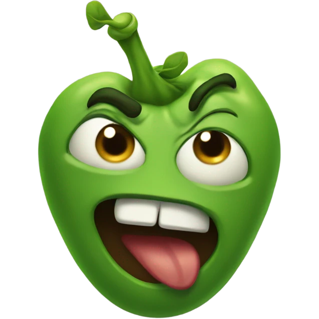 mad pea emoji