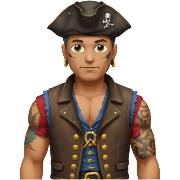 Pirate body emoji
