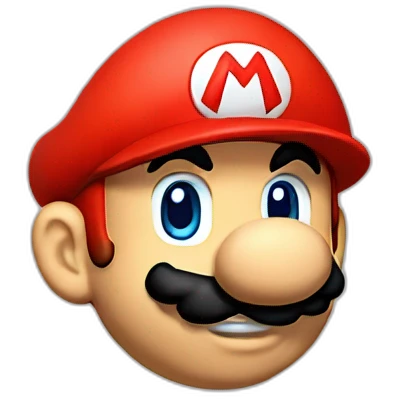super mario red cap man emoji