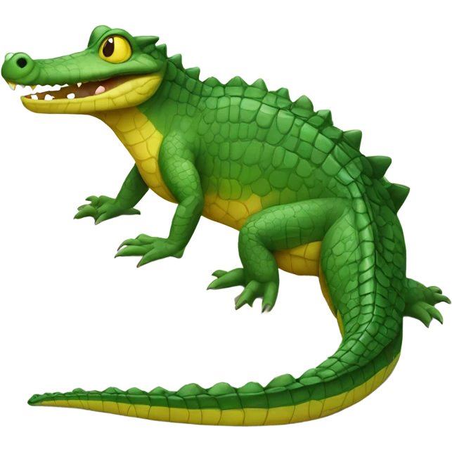 Mini crocodile emoji