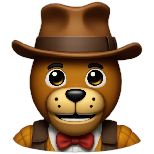 Freddy Fazbear  emoji