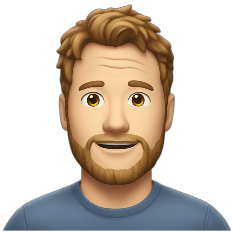 chris-pratt t-shirt emoji