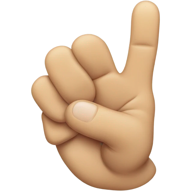 Hand gesture emoji