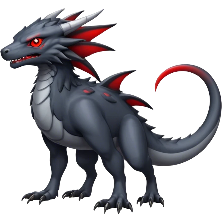 Nargacuga-hybrid full body emoji