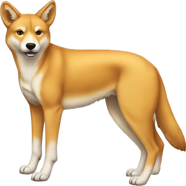 Dingo Full Body emoji