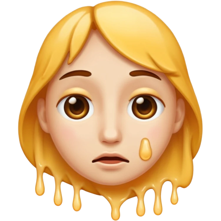 Cum dripping on face emoji