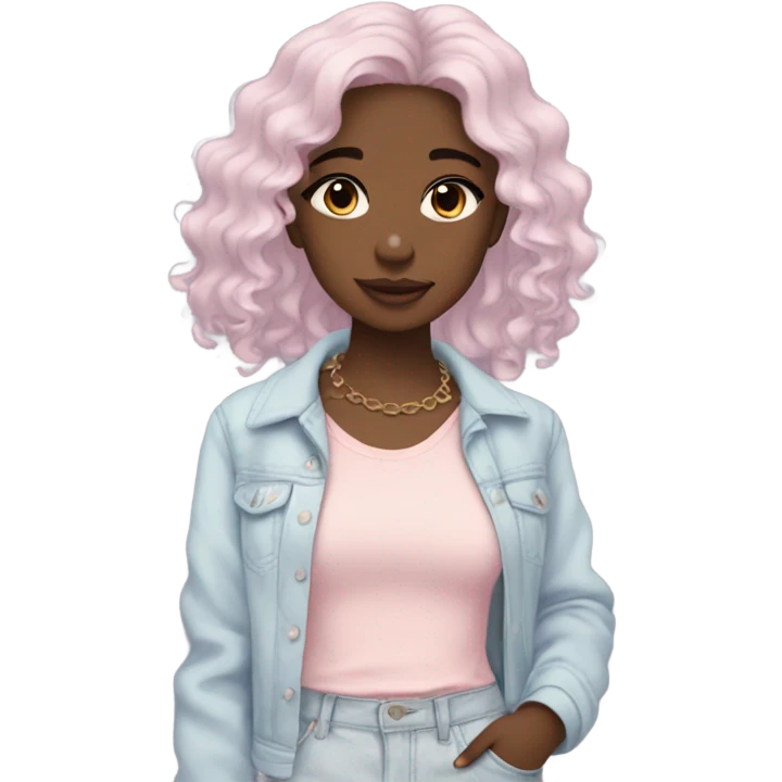 Asthetic girl emoji
