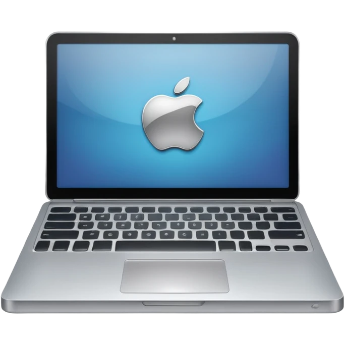 silver laptop emoji