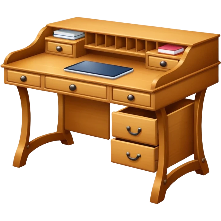 Writing desk emoji