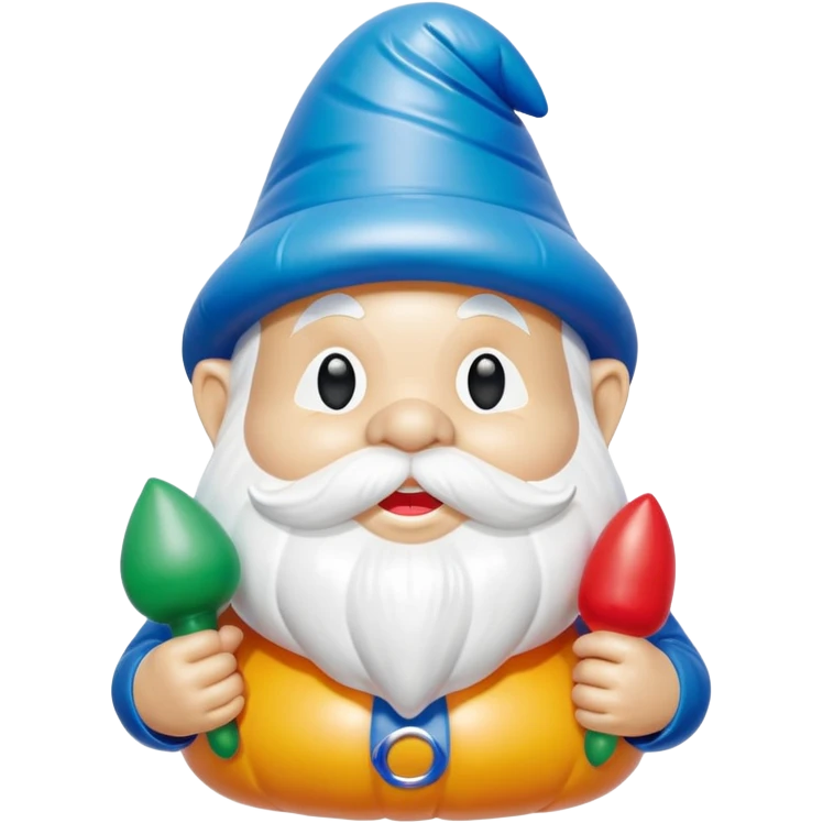   jeff koons inflatable puffy halloween gnome emoji