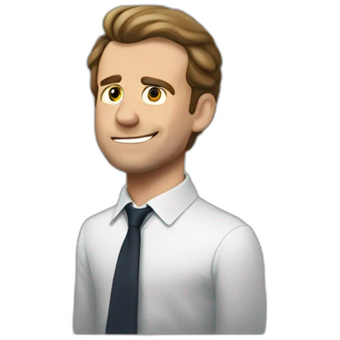 Macron farts emoji
