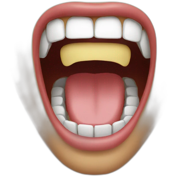 open wide mouth emoji