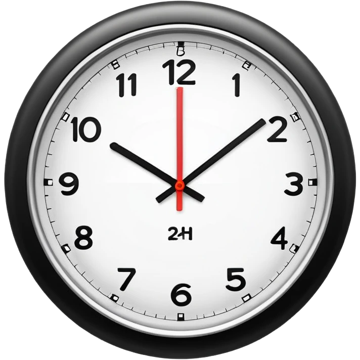 24h clock emoji