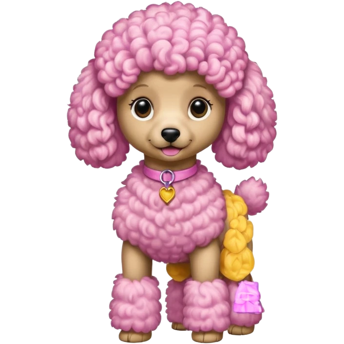 Poodle Rosa emoji