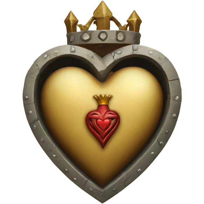 obscure medieval hogwarts sacred heart emoji