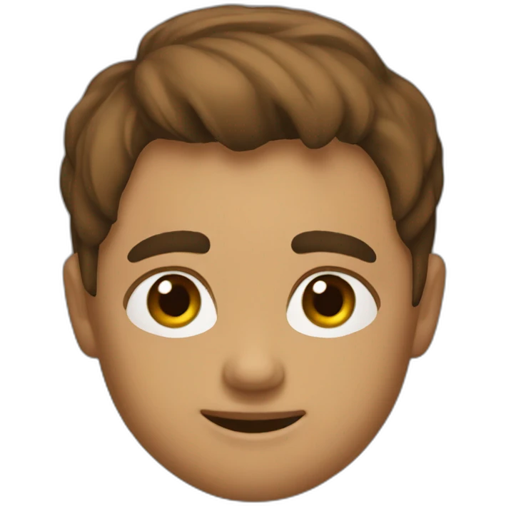  brown-pep emoji