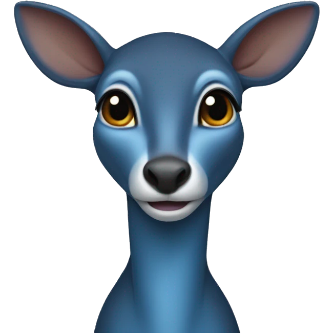 blue duiker  emoji