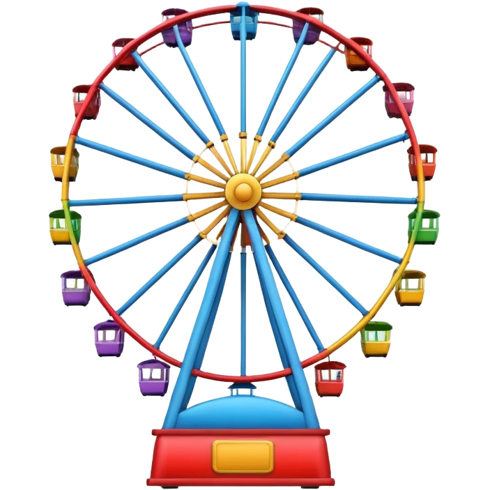 amusement park wheel emoji