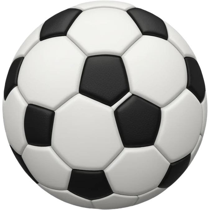 A soccer ball emoji