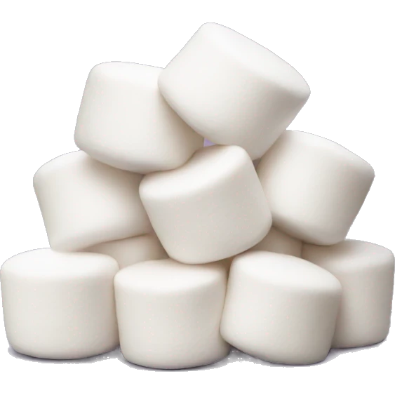 Pile of marshmallows  emoji