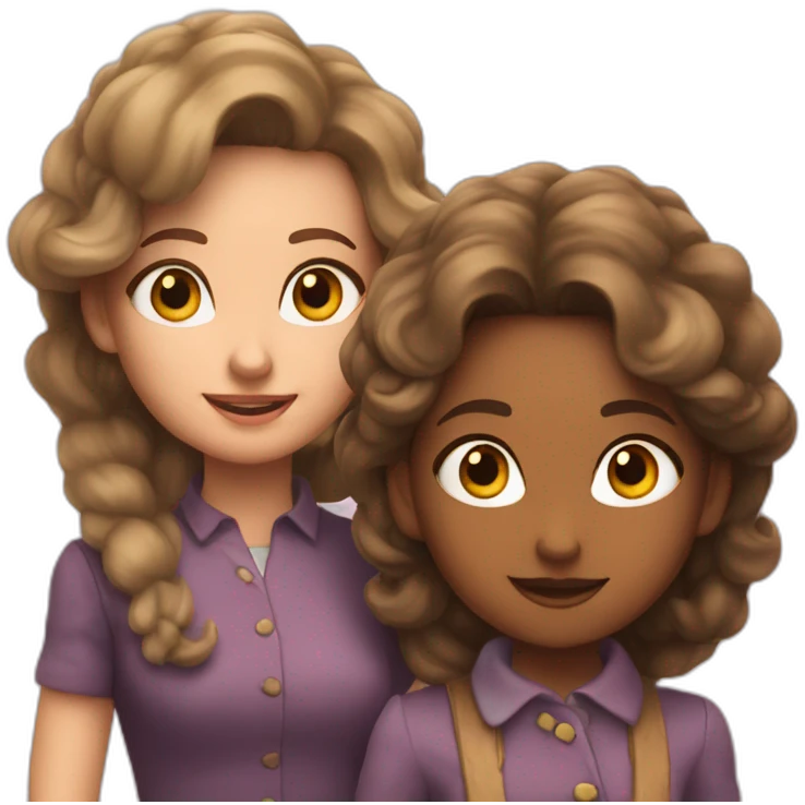 Enid Sinclair and Rose emoji