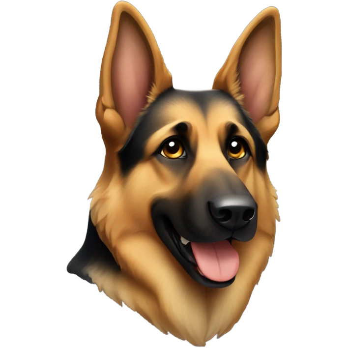 German Shepard emoji