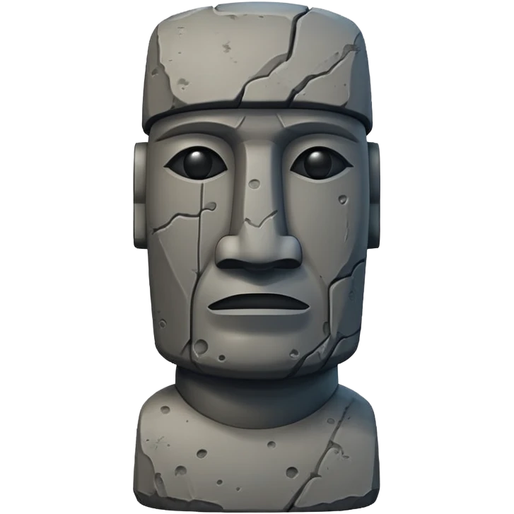Moai emoji
