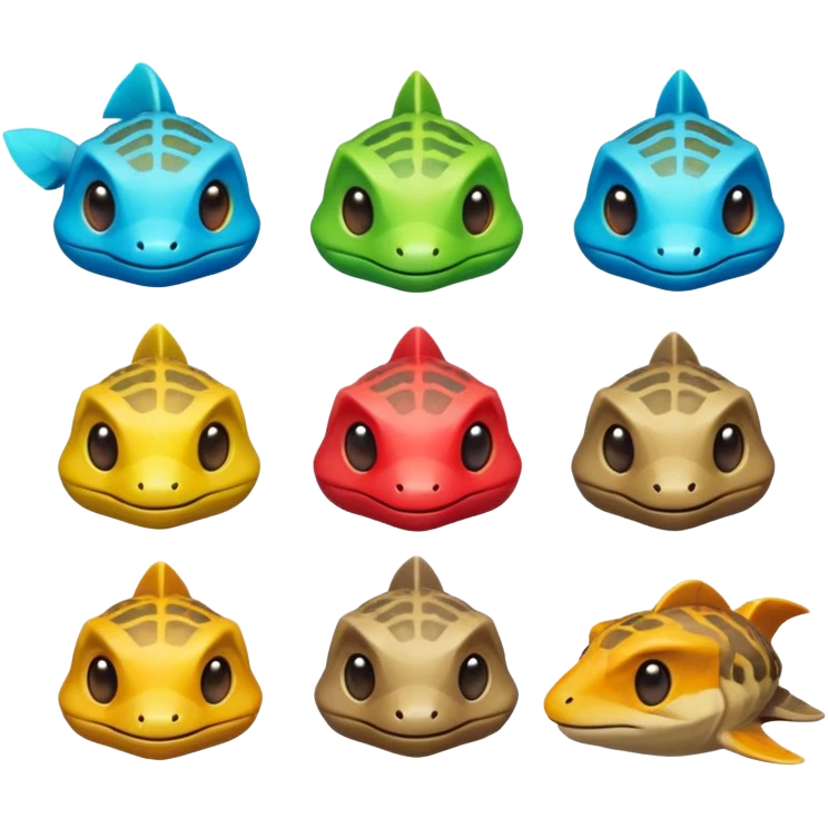 a set of emotes for youtube memberships based on a gek from No man's sky video game emoji