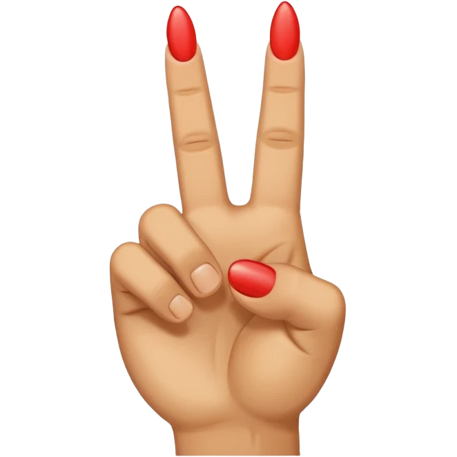 Smiling middle finger emoji