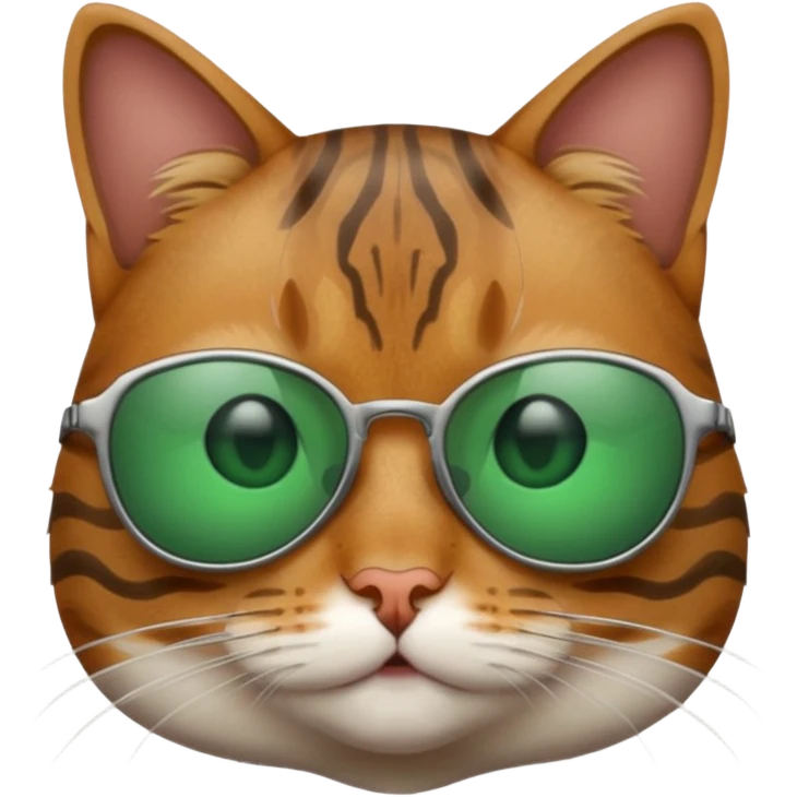 Cat wearing sunglasses emoji