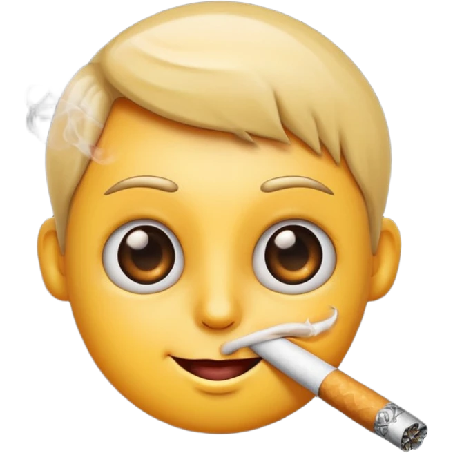 Emoji Smoking high emoji