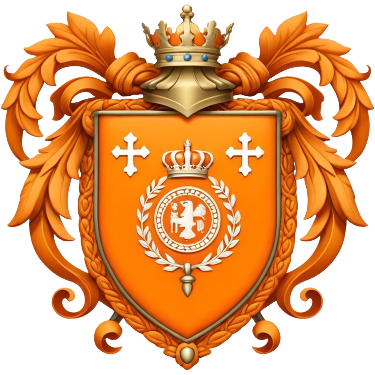 orange coat of arms emoji