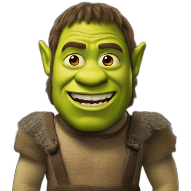 Shrek teatcher emoji