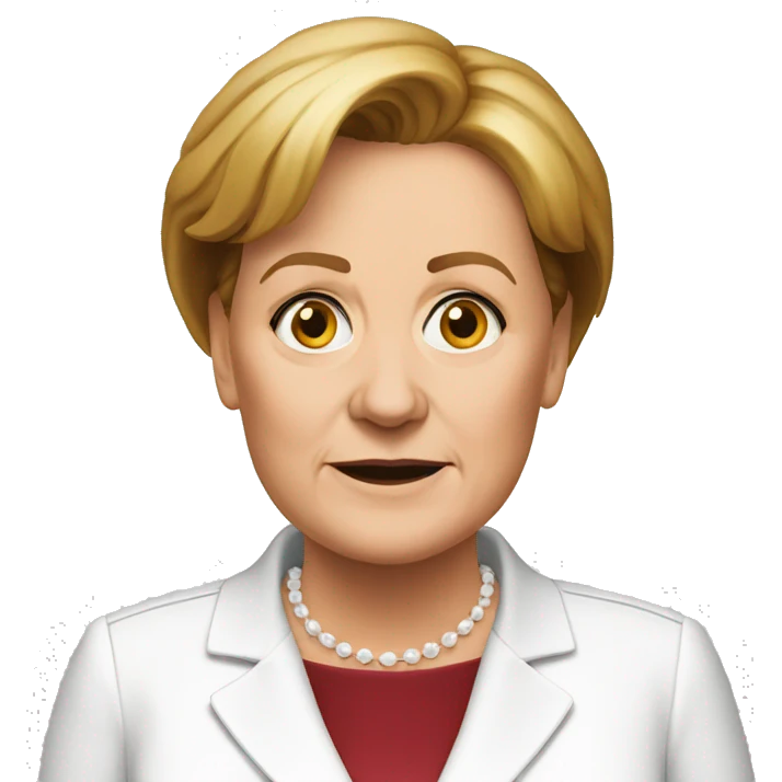 Merkel wütend emoji